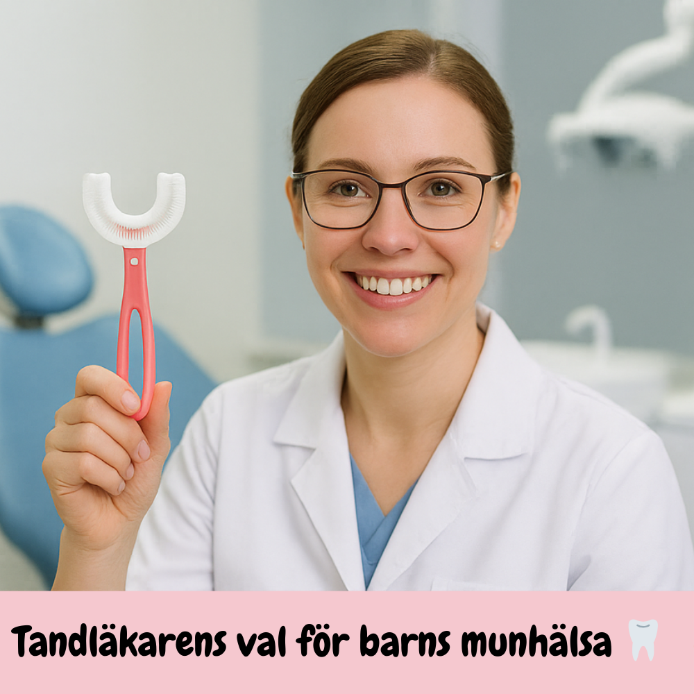 BorstEasy™- U-formad tandborste för små munnar