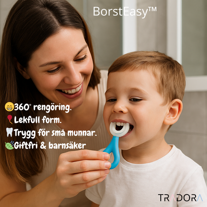 BorstEasy™- U-formad tandborste för små munnar